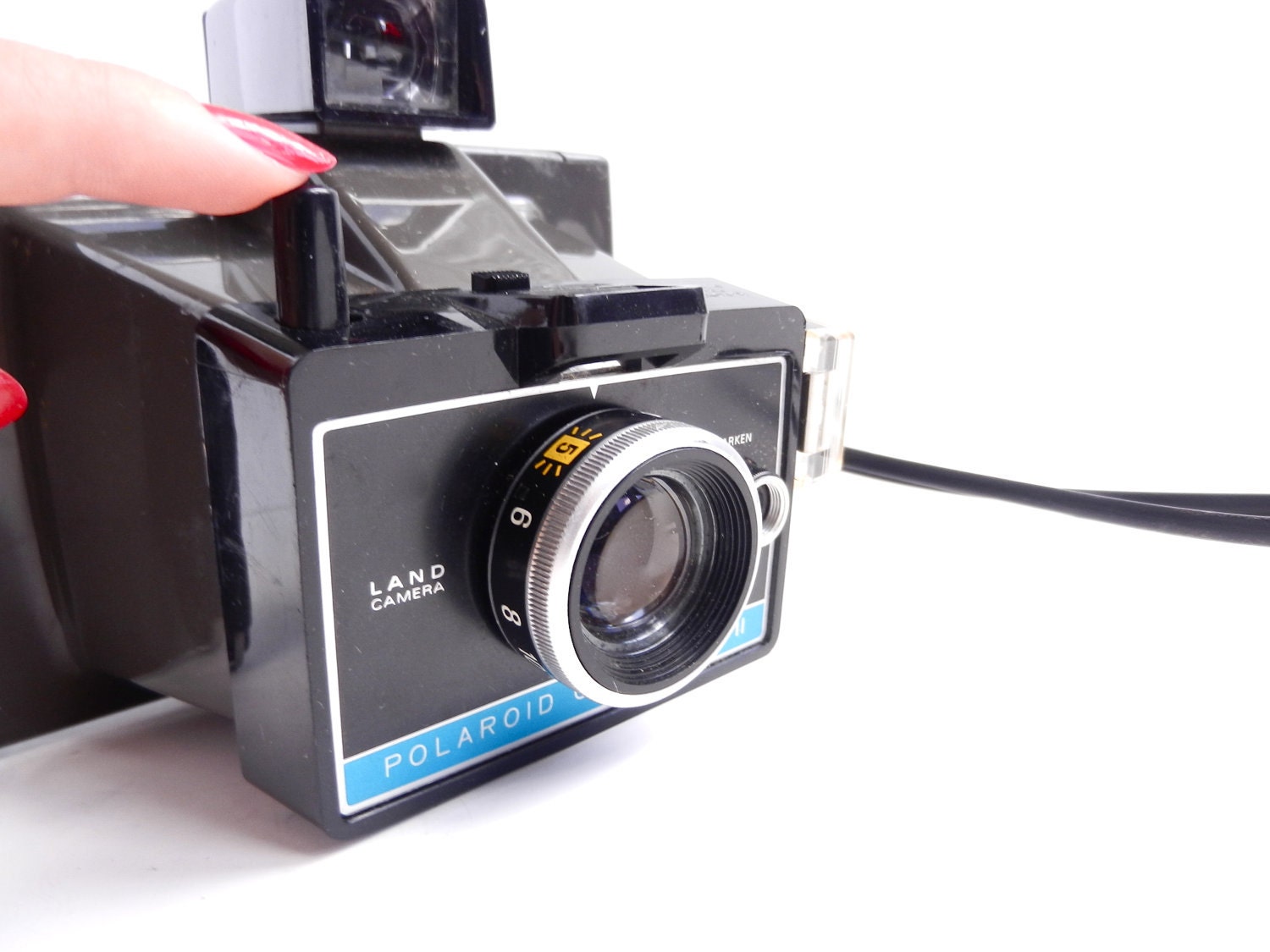 Vintage Polaroid Land Camera Colorpack II - 1970s Gray Camera / 70s Photography
