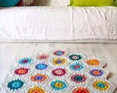 Rug Crochet - hexagon square