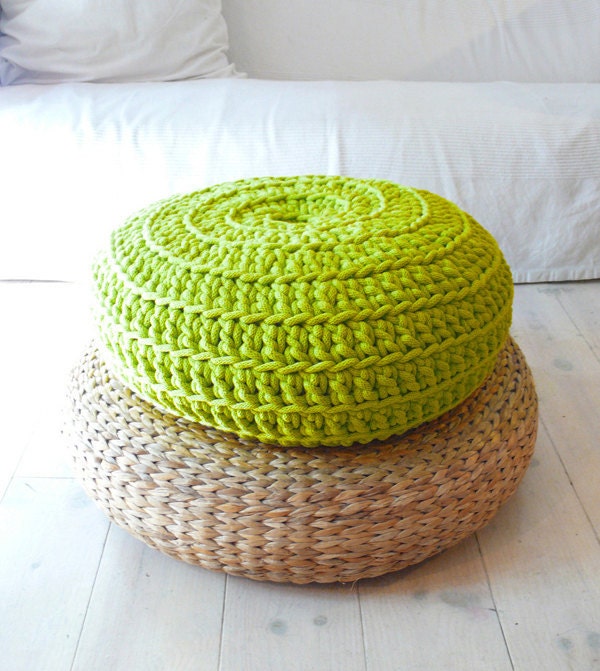 Floor Cushion Crochet - Giant knit