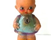 Vintage Kewpie Ceramic Bank 1950s