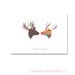 antler art You make me so happy - Louise Art Studio - rainbow colors - spring love