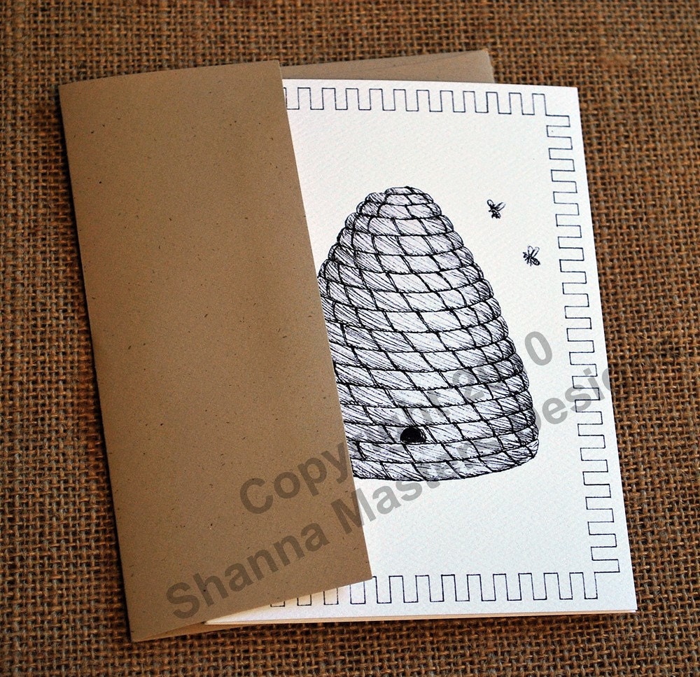 Beehive Note Card Set