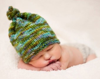 Baby Hat, Baby Girl Hats, Baby Boy Hats,  Knit Newborn Hat, Knit Baby Hat, Crochet Hat, Photography Prop