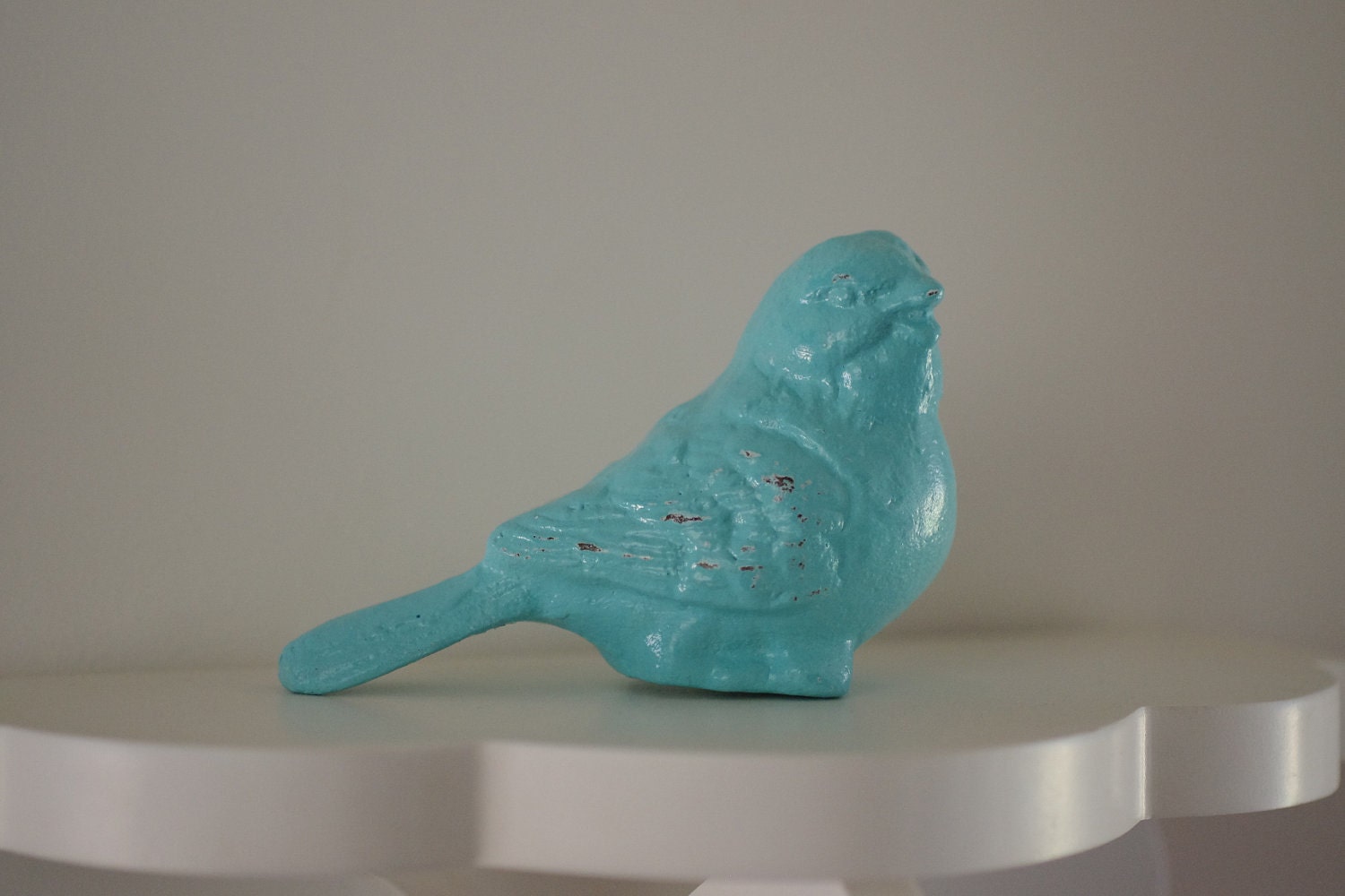 Home Decor Cast Iron Robin - Robins Egg Blue or PICK YOUR COLOR