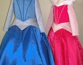 Child's Sleeping Beauty Costume Custom Made in Pink or Blue