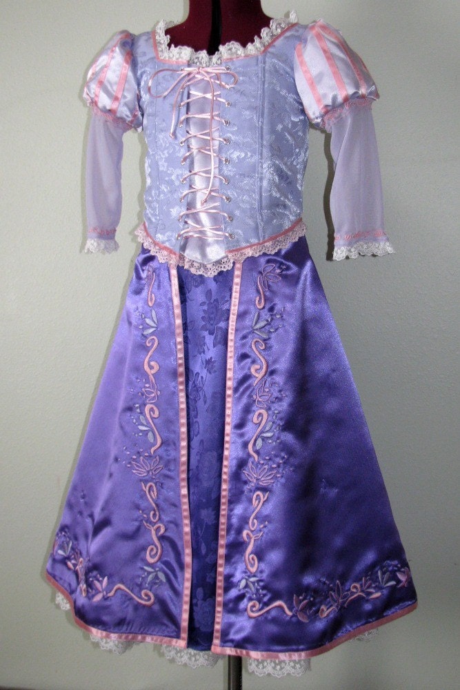 Child Rapunzel Deluxe Costume Custom Made