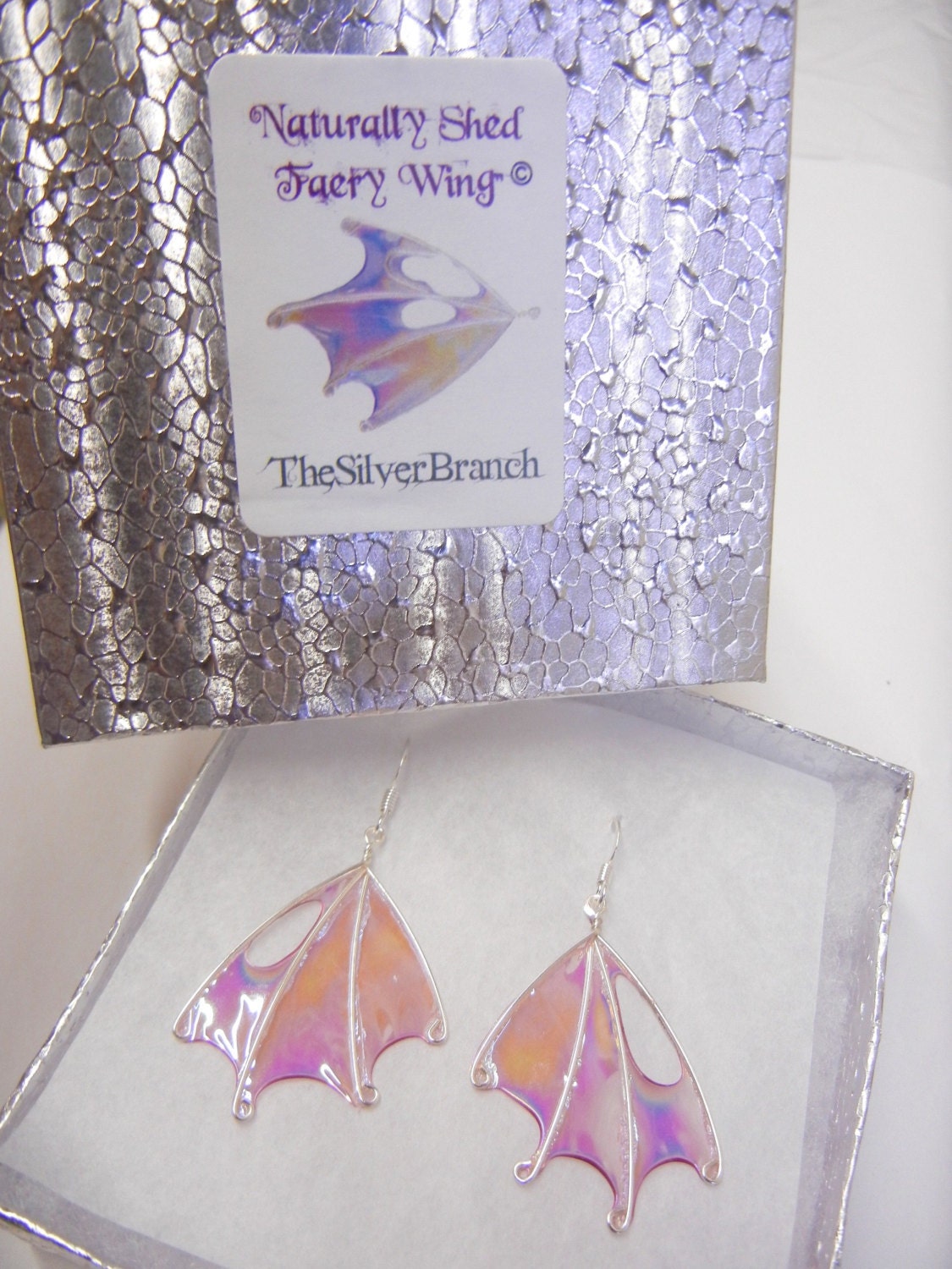 Faerie Wing Earrings, Renaissance Fairy Costumia, Handmade, OOAK, Fairy Wings, Fairie Wings, Evening Wisp