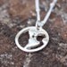 World Map Necklace - Sterling Silver Globe Pendant . Traveler Jewelry . World Charm . Gifts for Her
