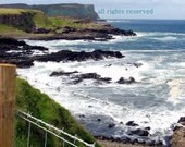 Irish Landscape Photography . Co. Antrim Cliffs ...8x10 photo