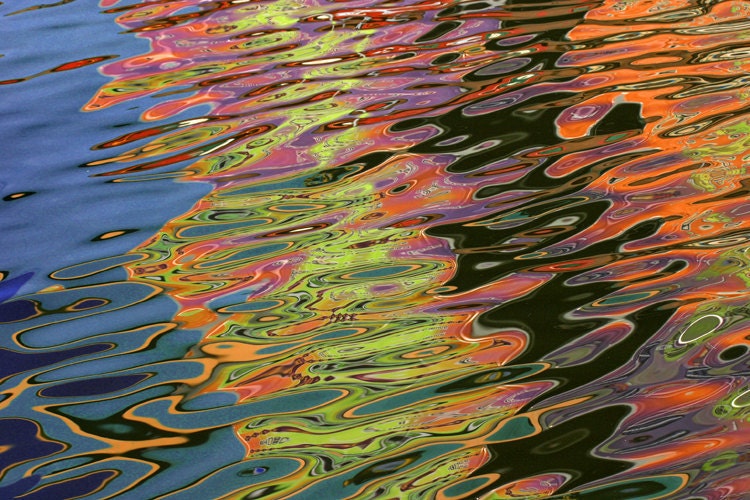 Colorful Water Reflections - a Fine Art Photograph