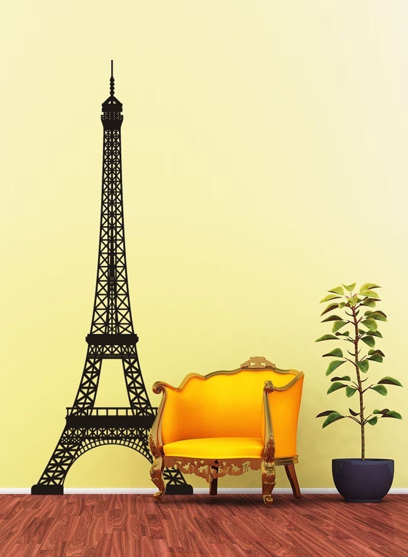 Vinyl Wall Decal Sticker Art - Eiffel Tower - sillhouette