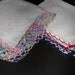 VINTAGE HANDKERCHIEFS - 2 LOVER'S Knot Edged Handkerchiefs