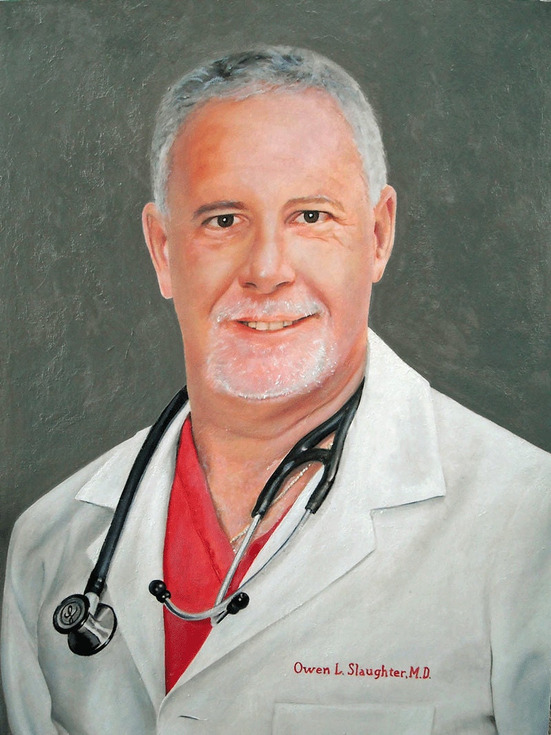 CUSTOM Portrait 18" x 24" --1 subject