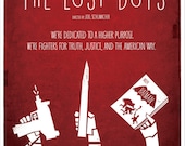 The Lost Boys - Minimal Style 12x16 Print - The Vampire Hunters Edition