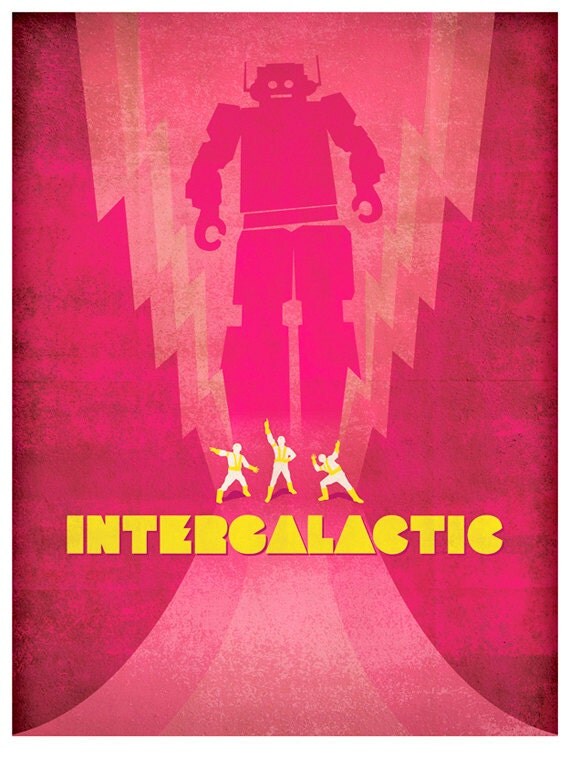 Intergalactic - Beastie Boys - 12x16 Print