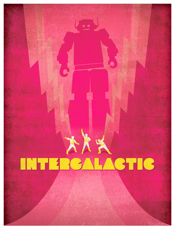 Intergalactic - Beastie Boys - 12x16 Print