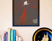Slither:Retro Inspired Science Fiction and Fantasy Cult Movie Poster - 11x17 Giclee Art Print