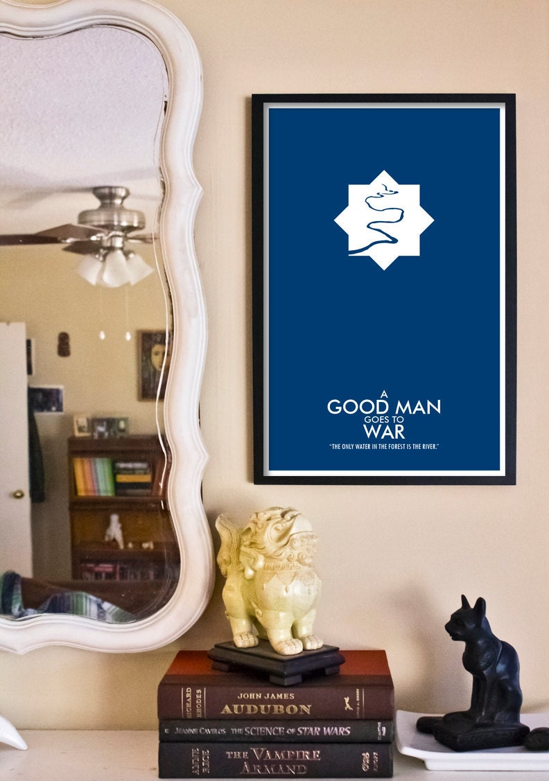 A Good Man Goes to War // Doctor Who Poster // 11x17 Minimalist Geek Art Print