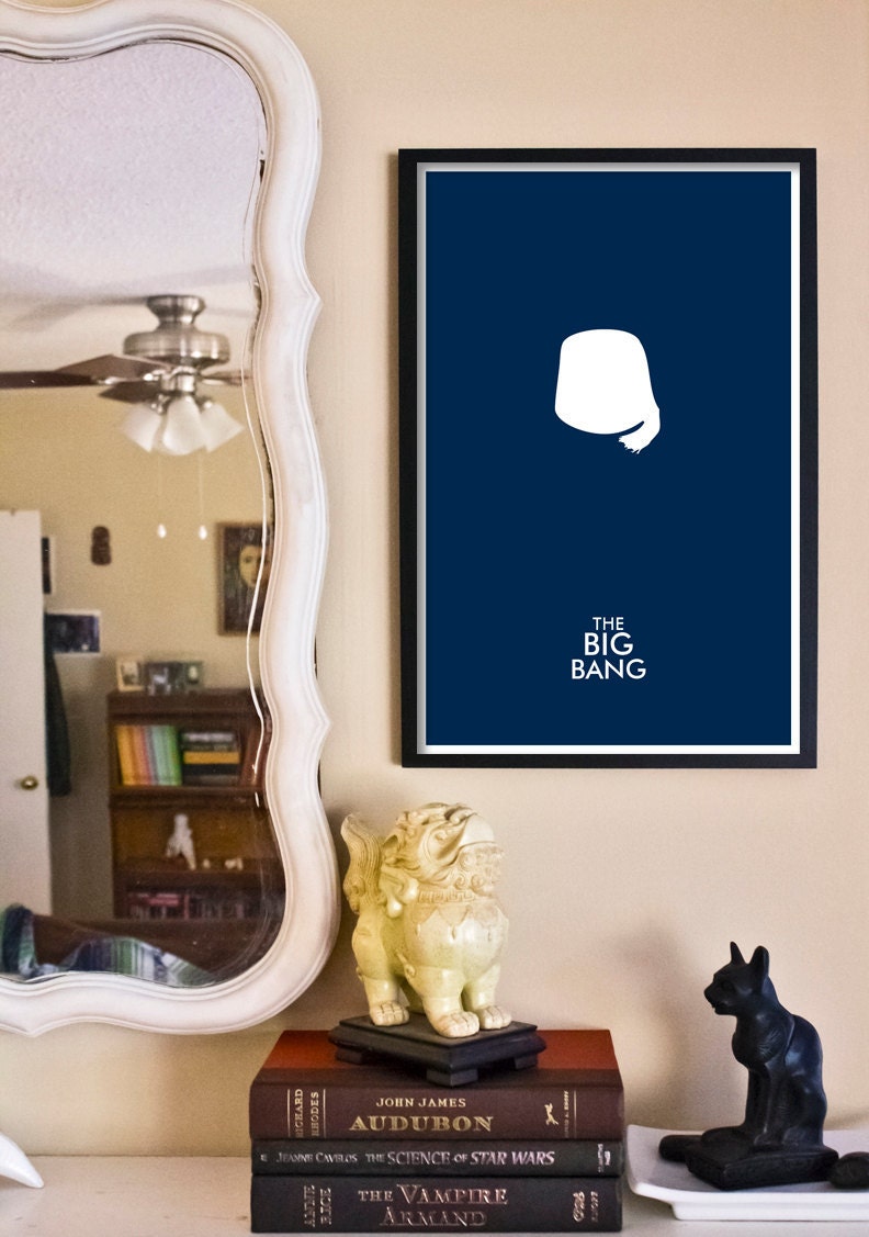 The Big Bang // Doctor Who Poster // 11x17 Minimalist Geek Art Print