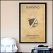 Fringe Science Warning Posters - Reanimation Inspired Vintage Iconography 11x17 Print