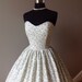 Tea Length Wedding Dress PETUNIA, Alternative, Cotton Prints
