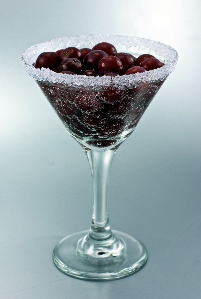 Lavender cocktail rim sugar / purple colored sugar / sweet martini rimming sugar for drinks