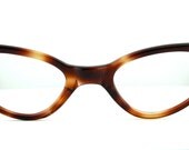 Reduced - Vintage deadstock 1950's K.o. Co. "Judy" cat eye eyeglasses in tortoiseshell French made - FREE DOMESTIC SHIPPING