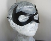 Night Hunter - Leather Mask - in black