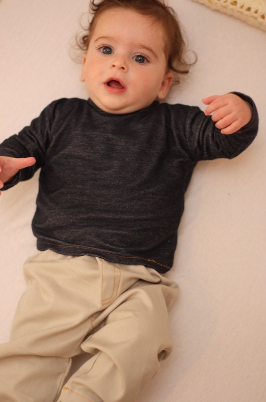 Baby boy pants, Khaki pants for baby