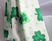 Boy's Neck Tie Green Shamrock St Patricks
