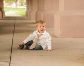 Toddler Ties - Red and Green Plaid - Boys ties