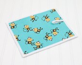 Chalkboard Mat Reusable Art Toy Monkey, Homeschool Writing Mat