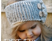 Knitting PATTERN-The Dawsyn Warmer (Toddler, Child, and Adult sizes)