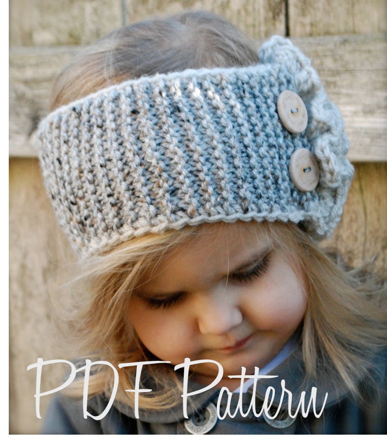 Knitting PATTERN-The Dawsyn Warmer (Toddler, Child, and Adult sizes)