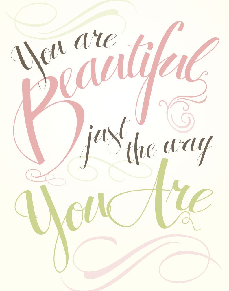 You Are Beautiful Poster