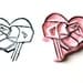 Love Letters Hand Carved Rubber Stamp, Mailbox Rubber Stamp