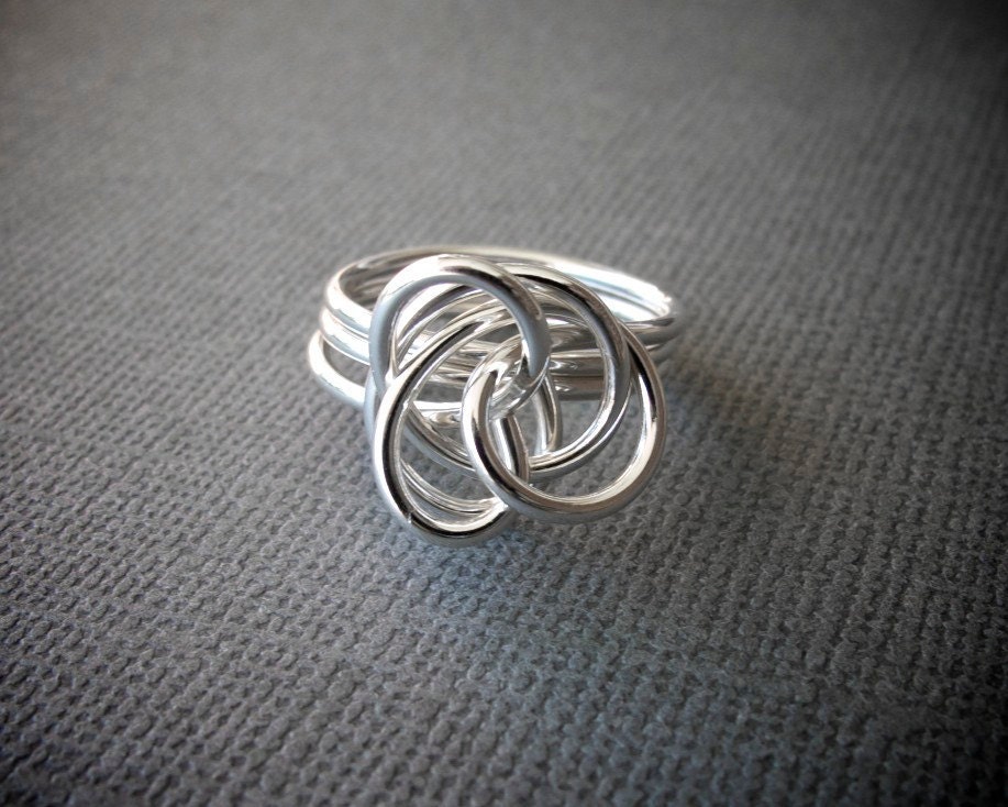 16g Silver Twist Ring