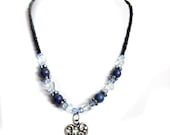 Lapis lazuli beaded necklace