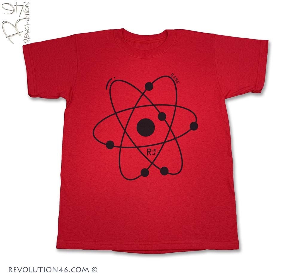 Geeky Big Bang Theory  Shirt ( Big Bang BYT BTT 6001 Black Ink )