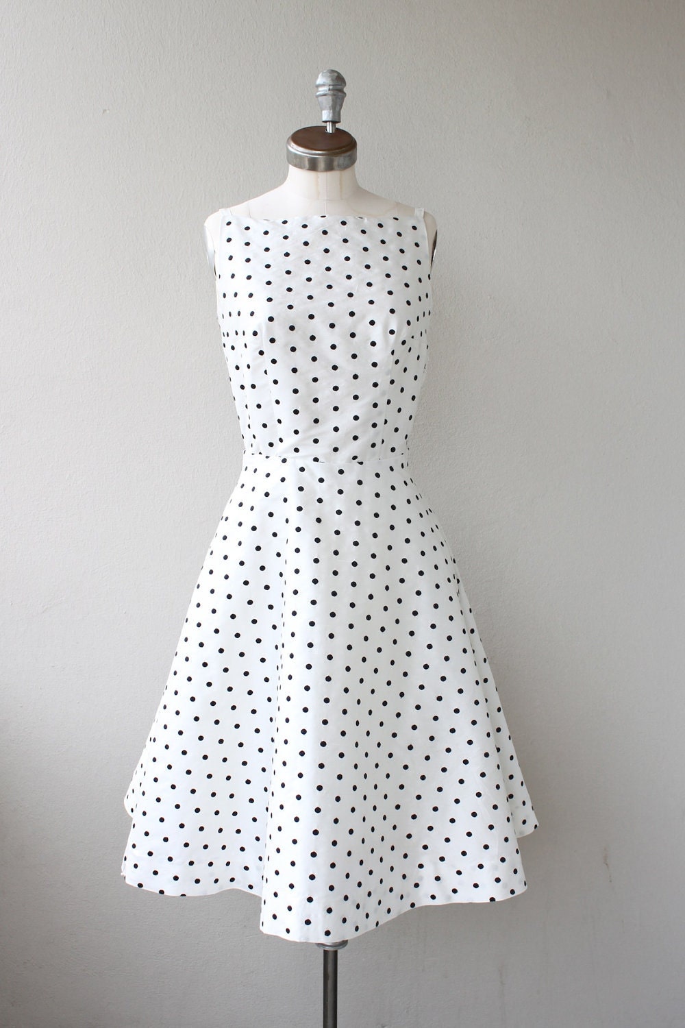 Vintage 1950s inspired bridal dress. Custom made to your measurements in fabric of choice