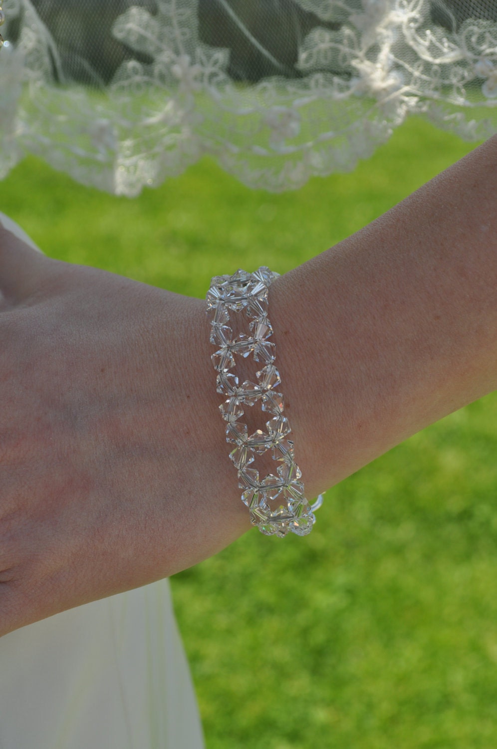 Swarovski Crystal Bridal Jewelry, Large Swarovski Jewelry Set, Statement Jewelry for brides, bridesmaids, Wedding
