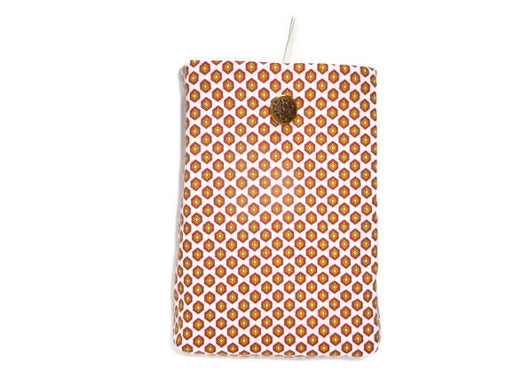 Red and Yellow book cover, book protector