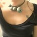 Bubble beads statement necklace - Choker - Tribal mint pearls - Pastel - Rustic 123 team