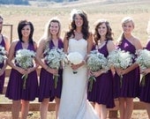 Convertible Dress - Infinity Wrap Style for Bridesmaids