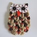 Crochet Crocodile Stitch Owl G43
