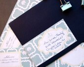 Nautical, Sailboat, and Seashell Personalized Envelope Wrap Address Labels Set of 10
