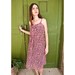 Floral Chiffon Belted Strappy Dress - Made to Order - Different Colors/Patterns