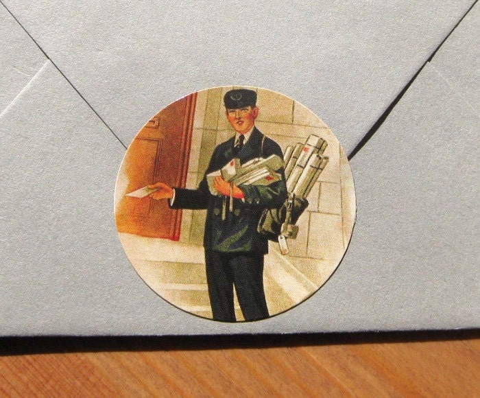 Postman stickers, set of 8