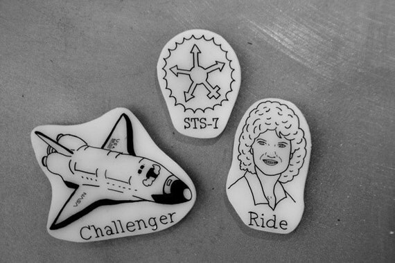 Sally Ride Magnet Set