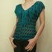 Crochet Pattern PDF - Noelle Top - sizes XS to L - Crochet Top Pattern instant download